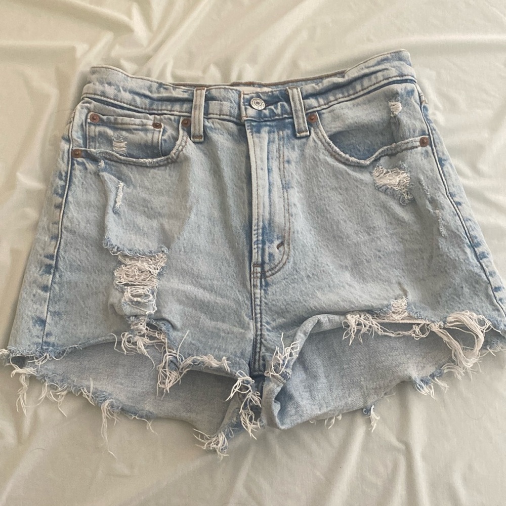 Abercrombie jean shorts